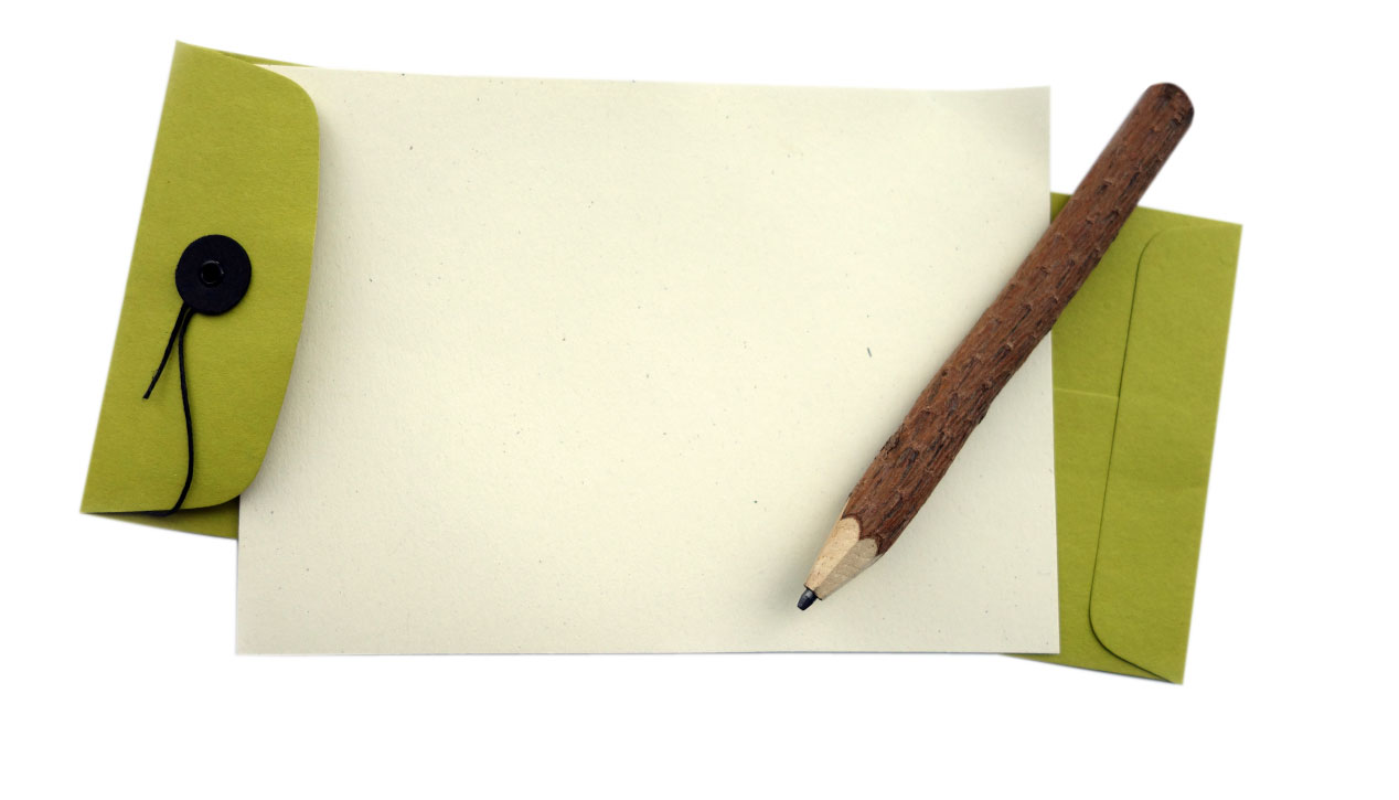 Contact form envelope
